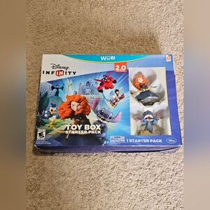 New & Sealed! Disney Infinity 2.0 Toy Box Starter Pack for Nintendo Wii U